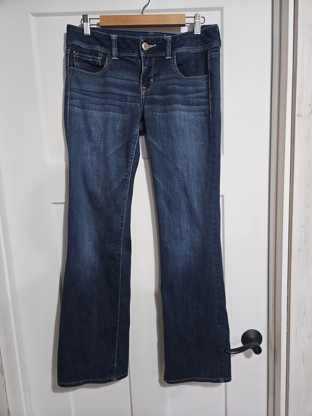 American Eagle Outfitters Dark Blue Bootcut Jeans